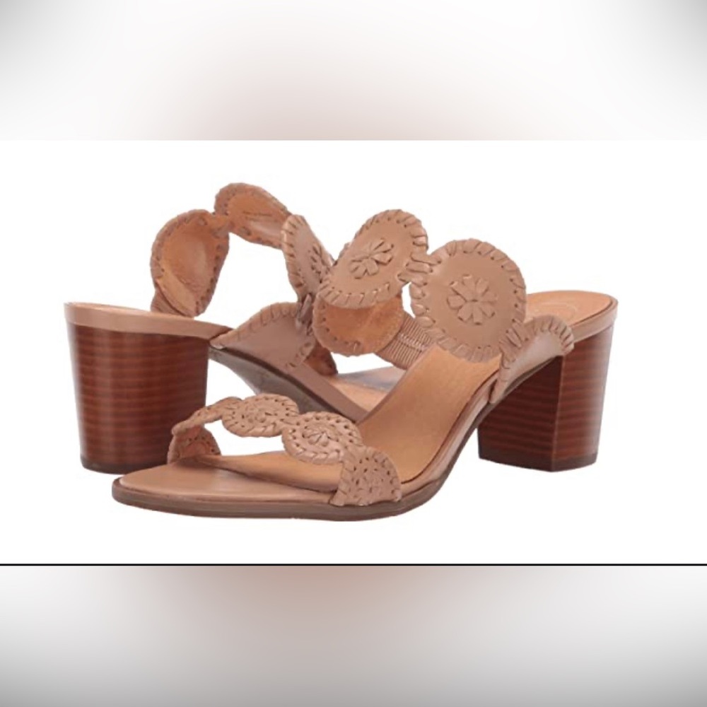 Jack Rogers Lauren Mid Heel Size 8.5
